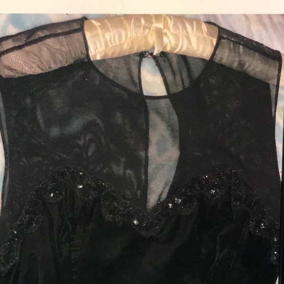 MODA INT’L Beautiful Black Dress - Picture 6 of 7